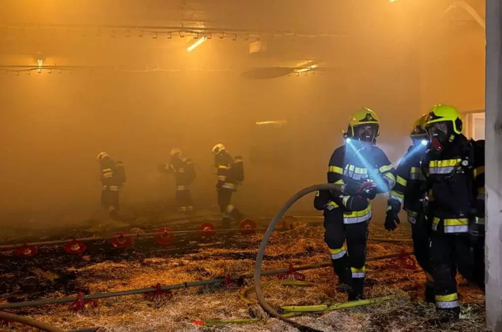 Vierkanthof in Fürstenfeld stand in Flammen