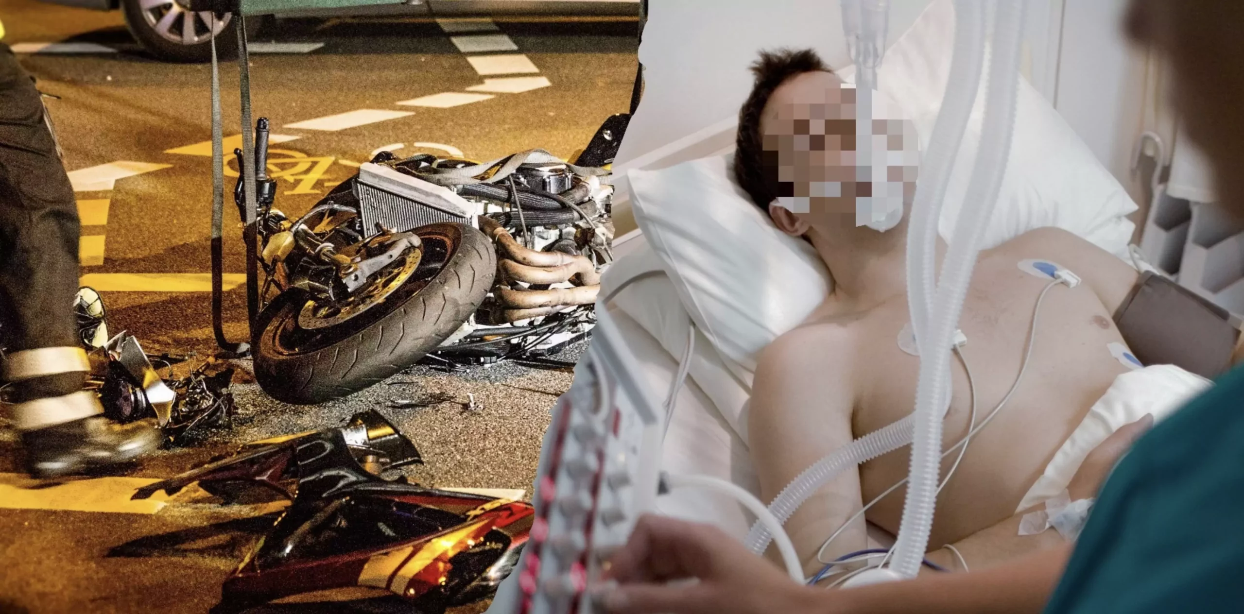 Nach Kollision mit Reh: Zwei Schwerverletzte