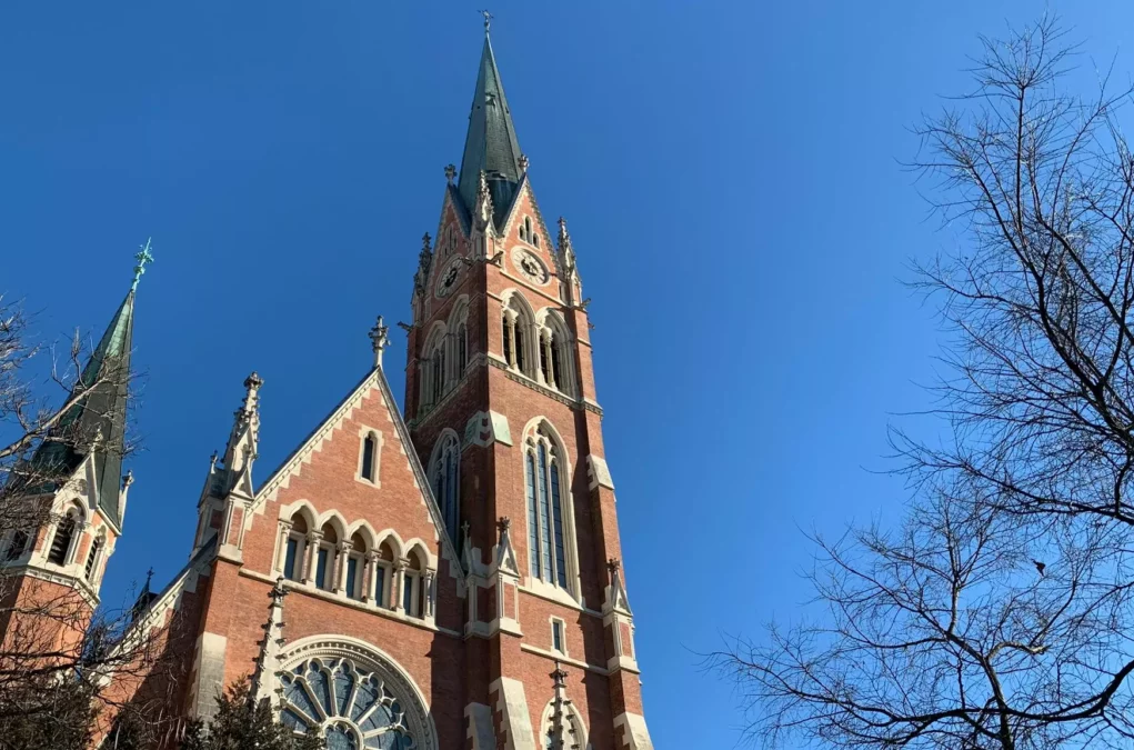 Bild auf 5min.at zeigt die Grazer Herz-Jesu-Kirche