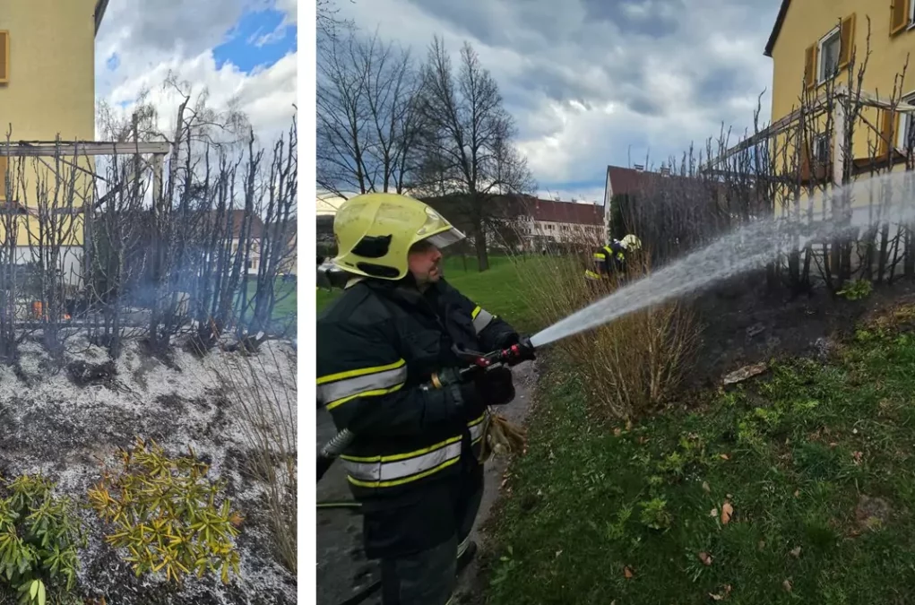 Alarm am Wochenende: Heckenbrand forderte die Feuerwehr