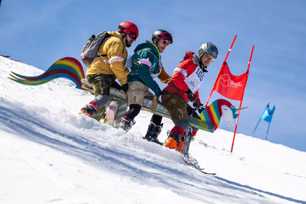 Wie cool: Der längste Riesentorlauf der Welt war ein voller Erfolg