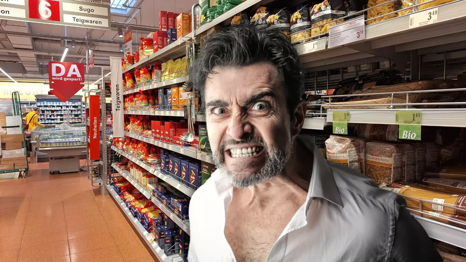 Mit Umbringen bedroht: Wiener (32) drehte in Supermarkt durch