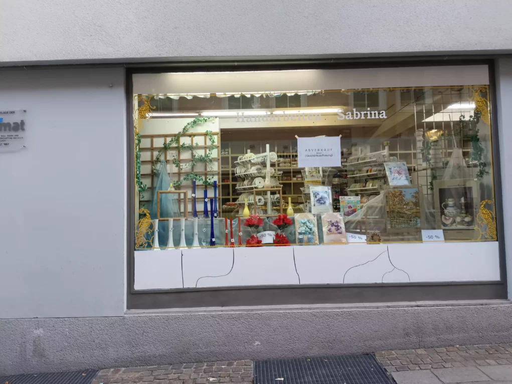 Fachgeschäft für kreative Handarbeiten schließt in Villach