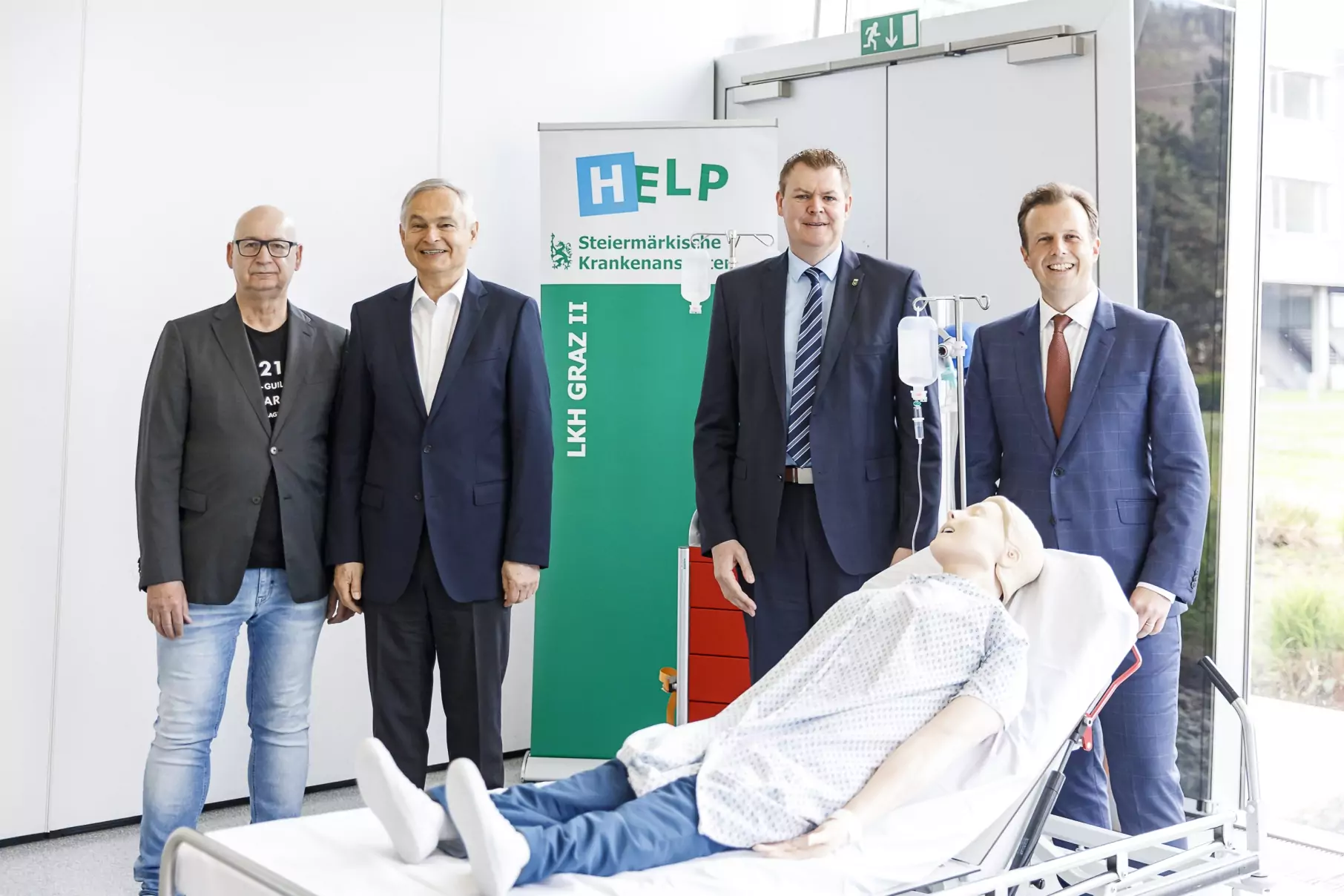Weil jede Sekunde zählt: KAGes präsentieren Programm „Teamergency“