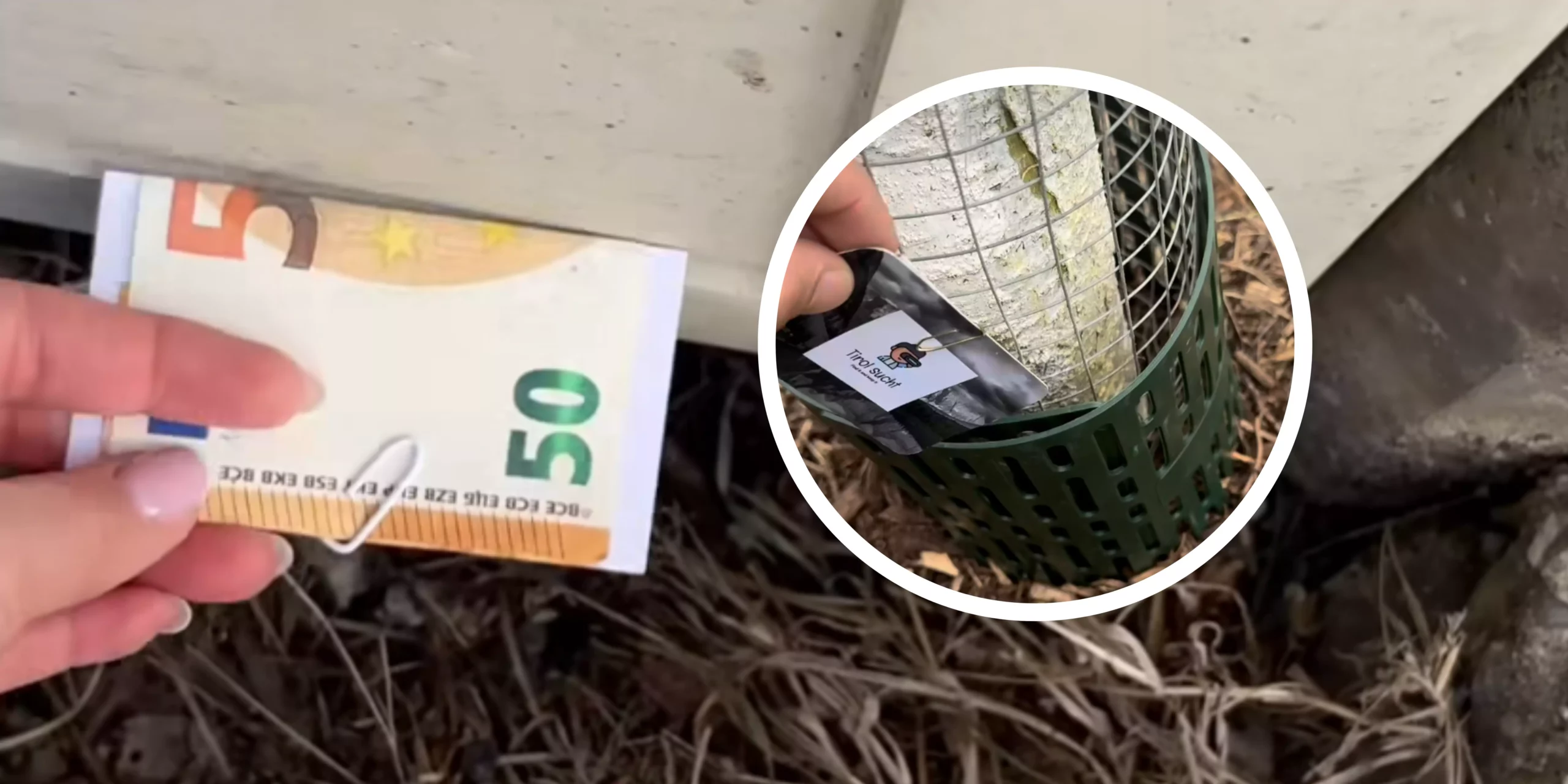 Neuer Trend: Unbekannte verstecken Geld in ganz Österreich