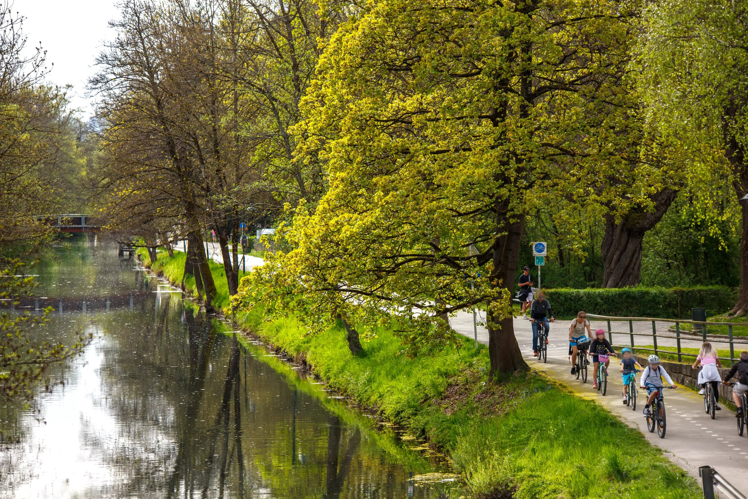 Ein Bild auf 5min.at zeigt den Lendkanal in Klagenfurt.