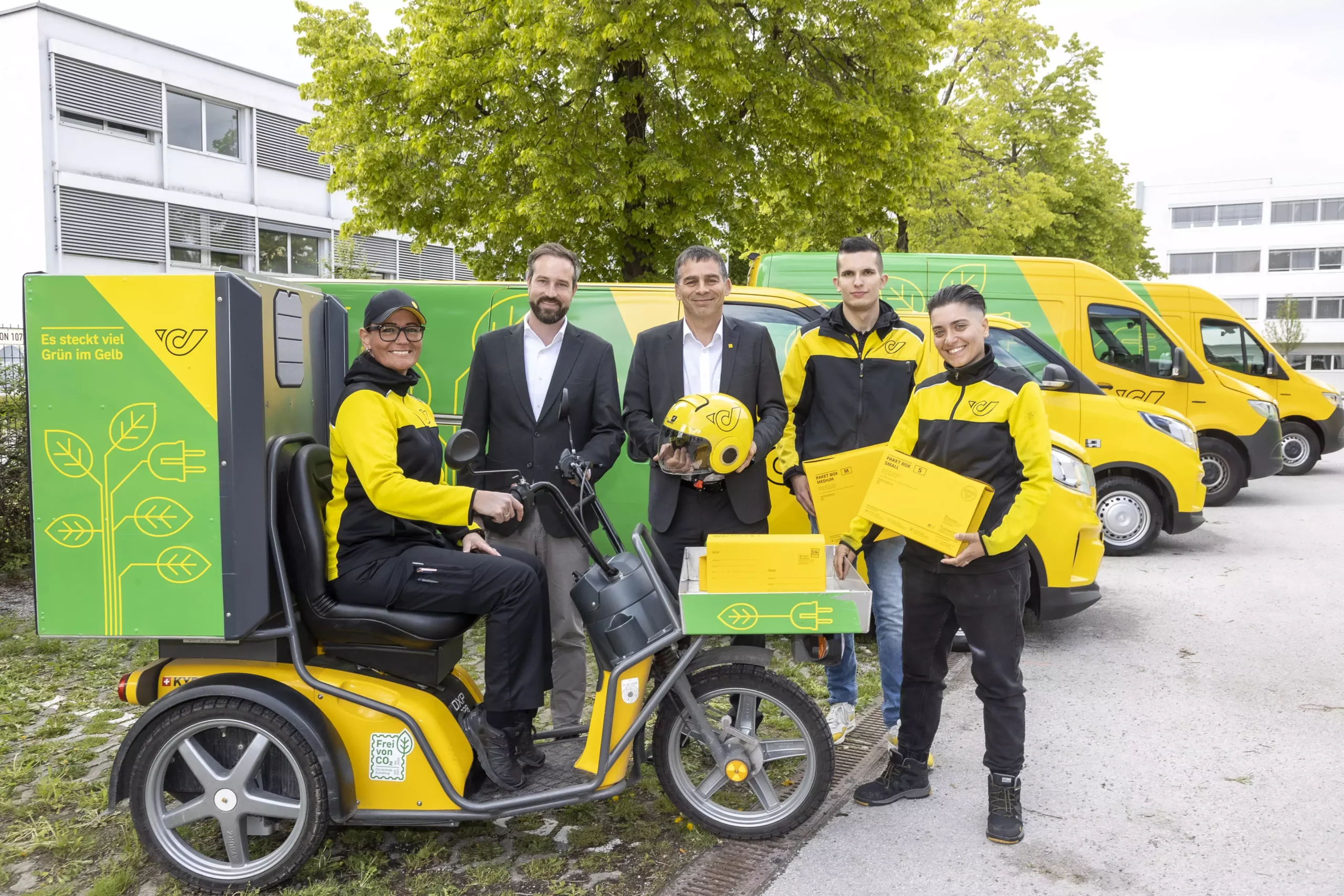 180.000 Liter Diesel sparen: Post startet „grüne“ Zustellung in Salzburg