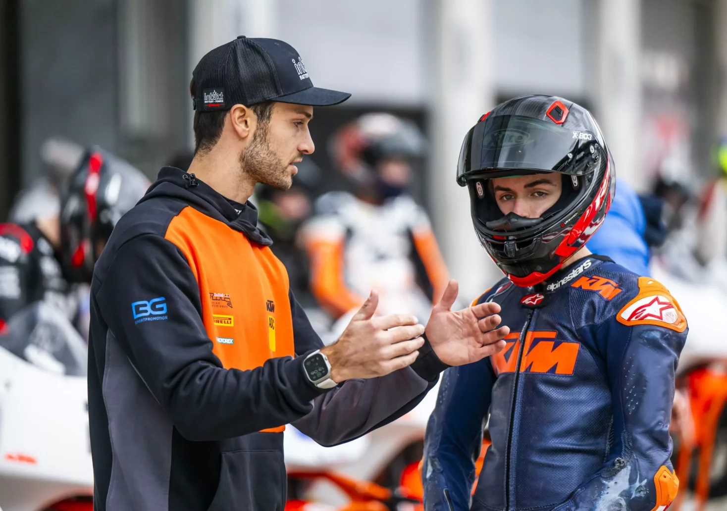 Bild auf 5min.at zeigt Nachwuchstalente des KTM Junior Cups.