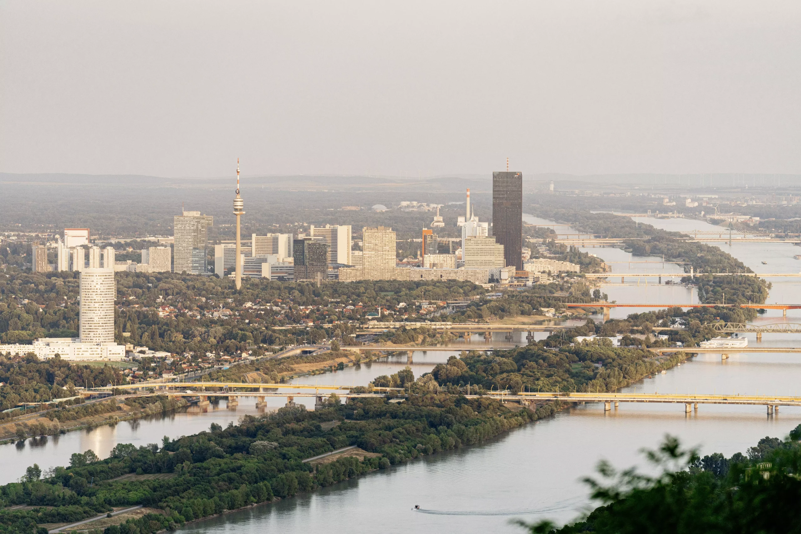 Bild auf 5min.at zeigt ein Panaroma-Bild von Wien.