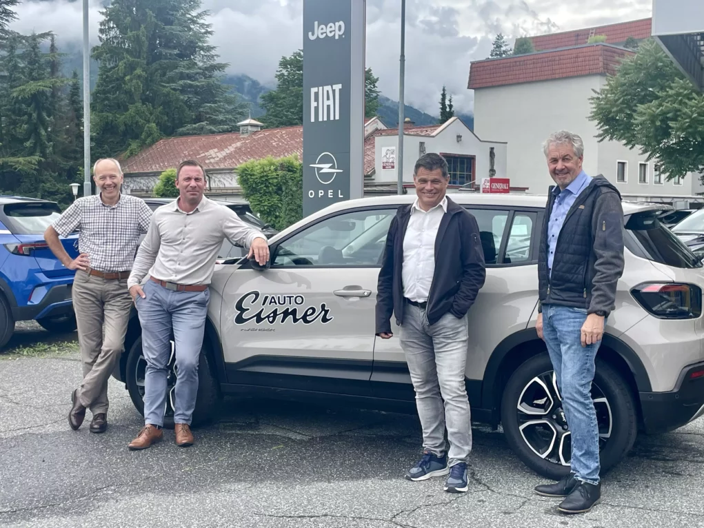 Bild auf 5min,at zeigt ein Werbebild von Eisner Auto Spittal.