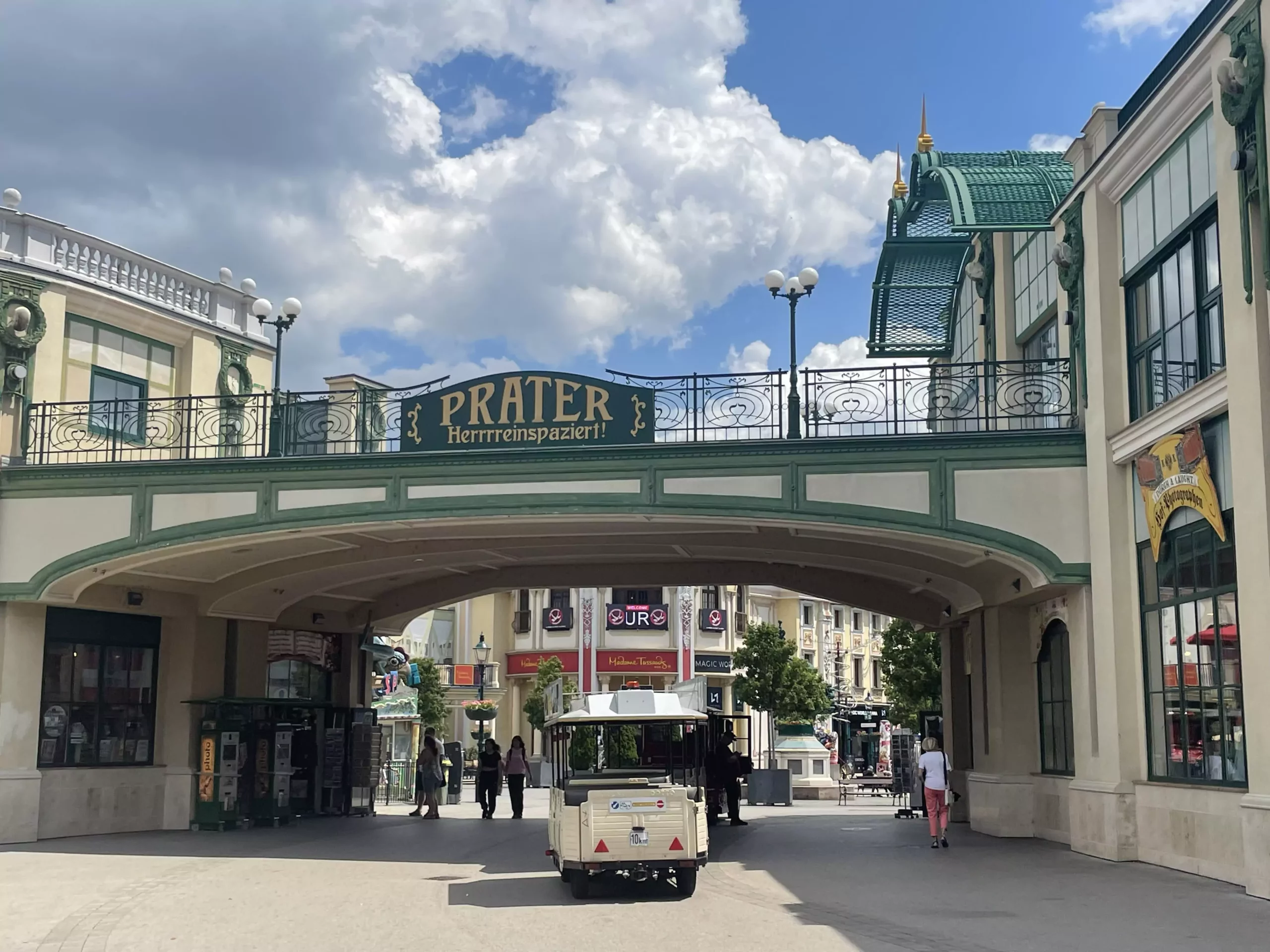 Foto auf 5min.at zeigt den Prater in Wien