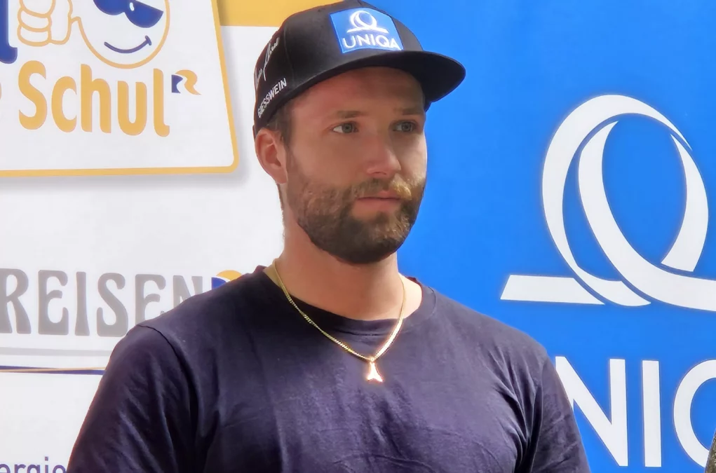 Ein Bild auf 5min.at zeigt den &ouml;sterreichischen Skirennl&auml;ufer Marco Schwarz.