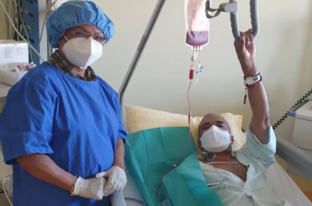 John überlebte Blutkrebs: „Ich bin so glücklich, am Leben zu sein“