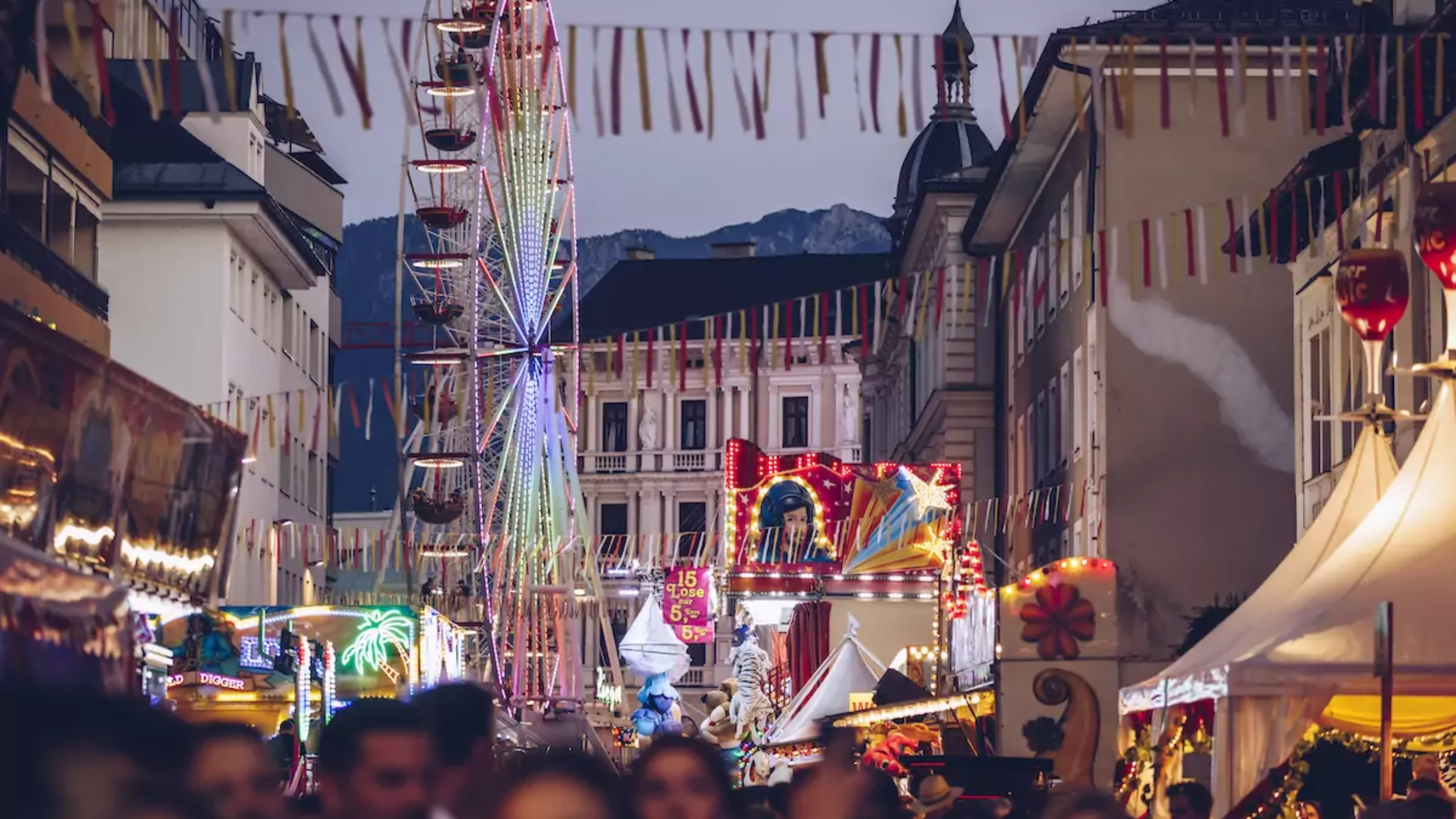 Bild auf 5min.at zeigt ein Bild von Villacher Kirchtag.