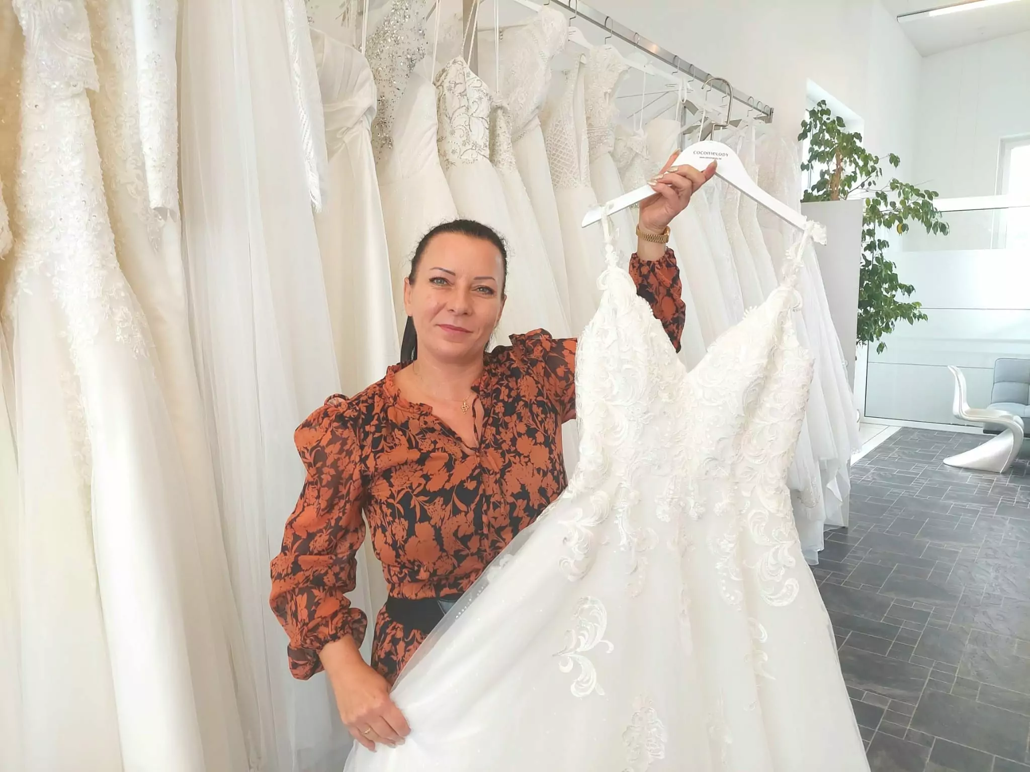 Silvia Hasberger, Geschäftsführerin Brautatelier Silvia