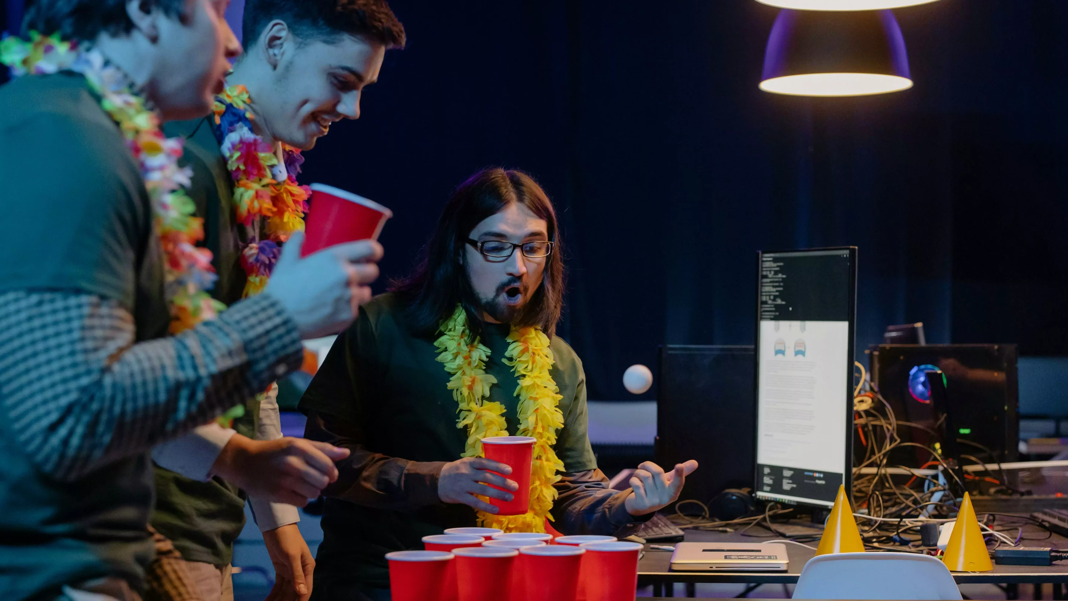 Bild auf 5min.at zeigt Beer Pong