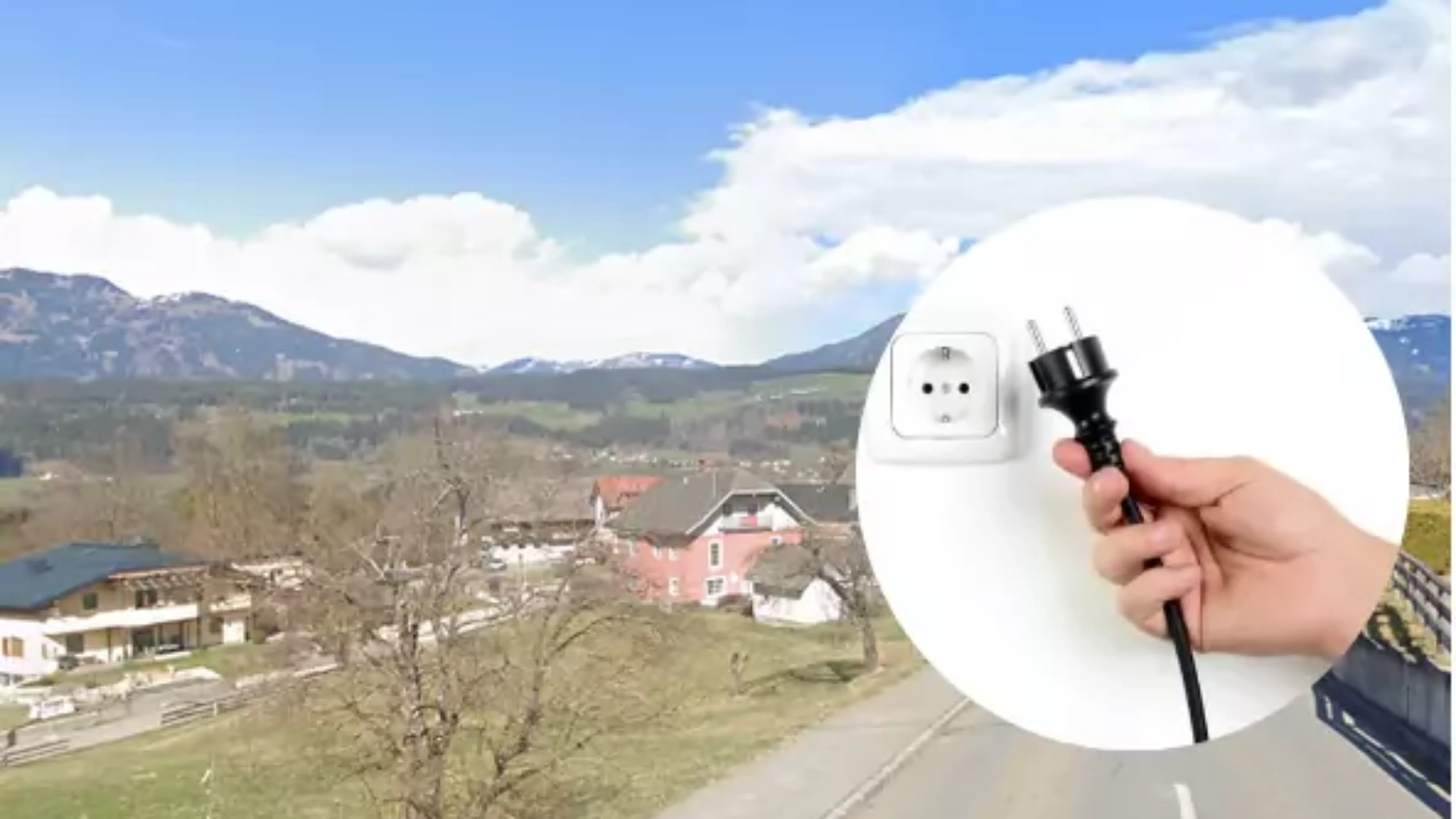 Das Bild auf 5min.at zeigt Ziebl und einen Stecker, der aus der Steckdose gezogen wurde.