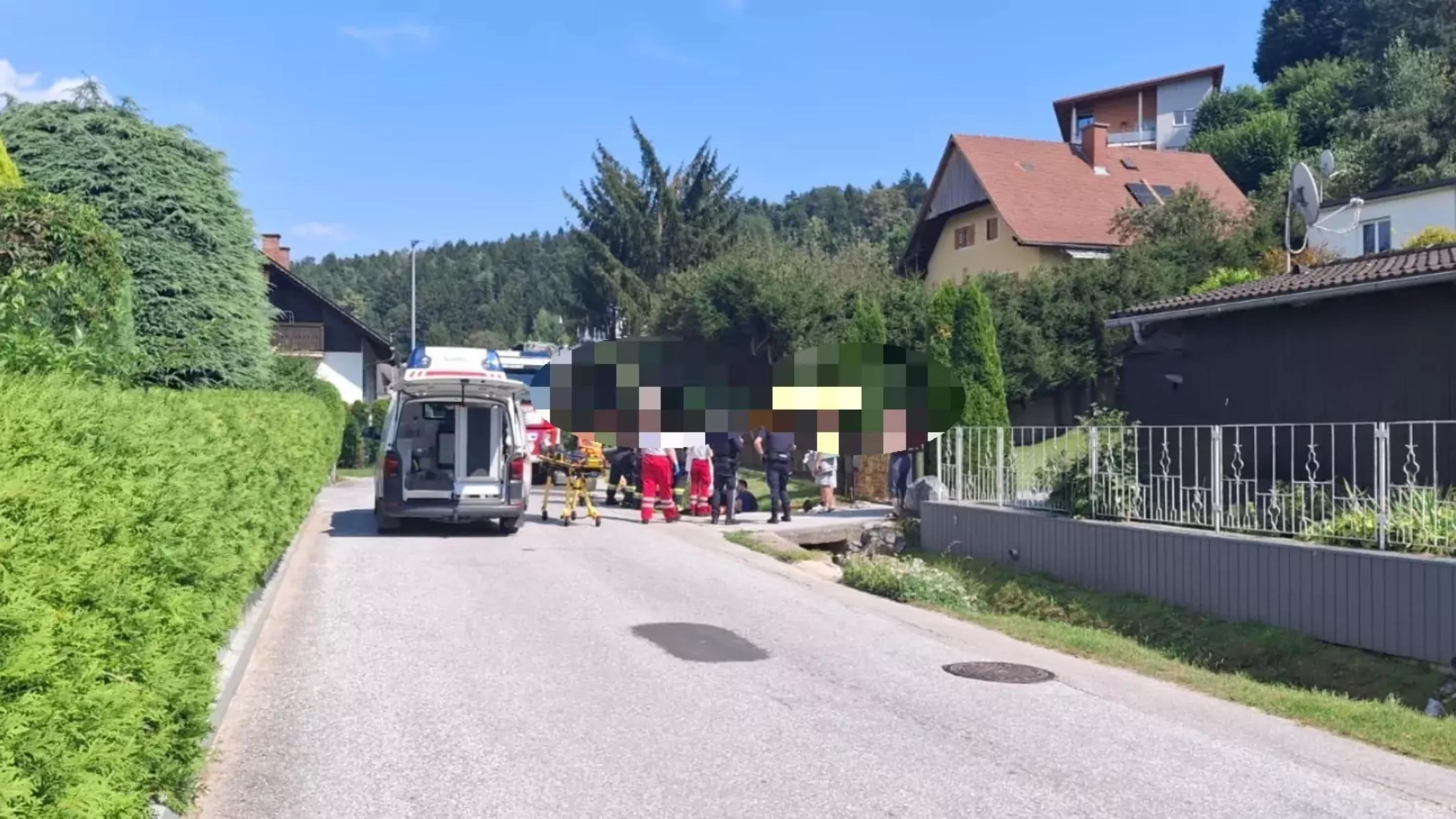 Das Bild auf 5min.at zeigt einen Einsatz der Feuerwehr Gratkorn - Markt