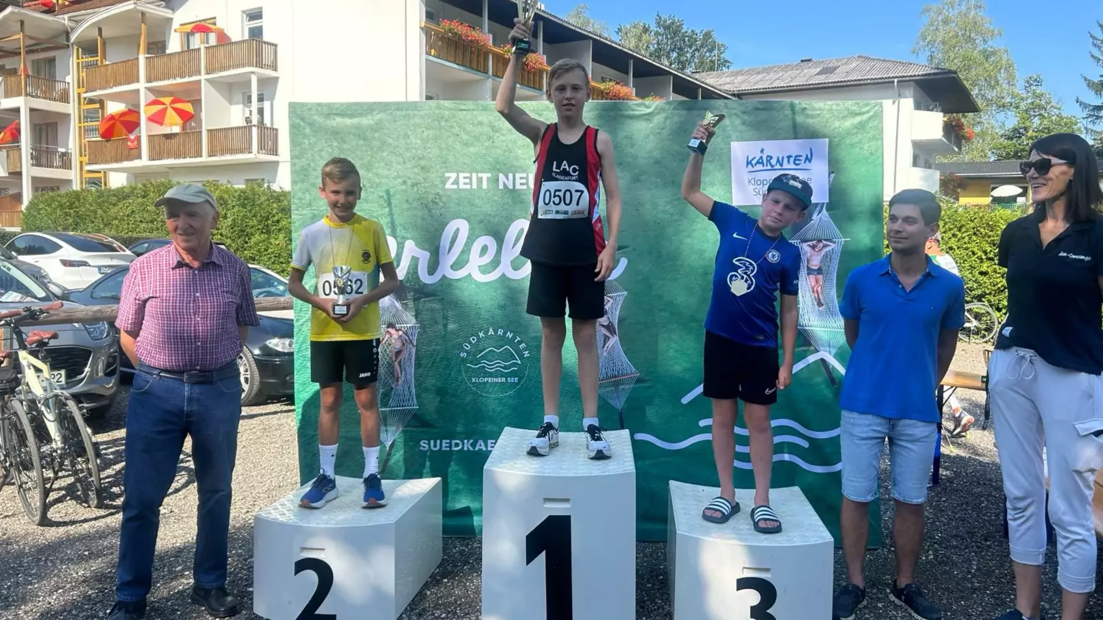 Das LAC-Klagenfurt-Nachwuchstalent stürmte in der Klasse U12 zum überlegenen Sieg.