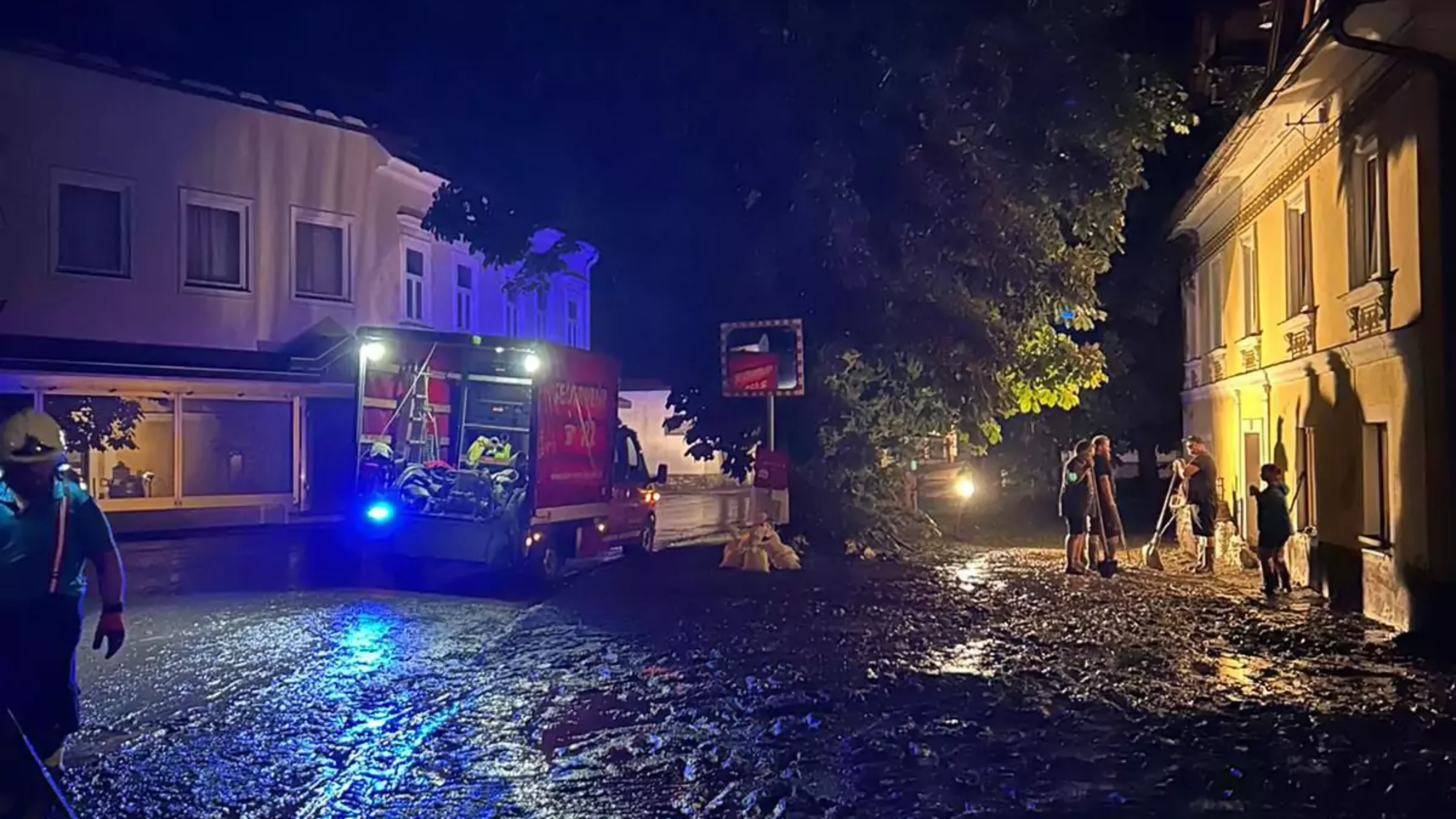 Zivilschutzwarnung in Mautern