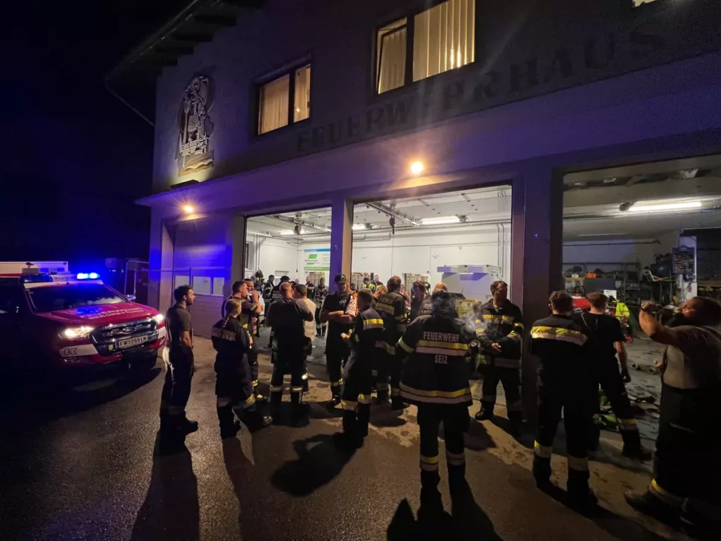 Zivilschutzwarnung in Mautern