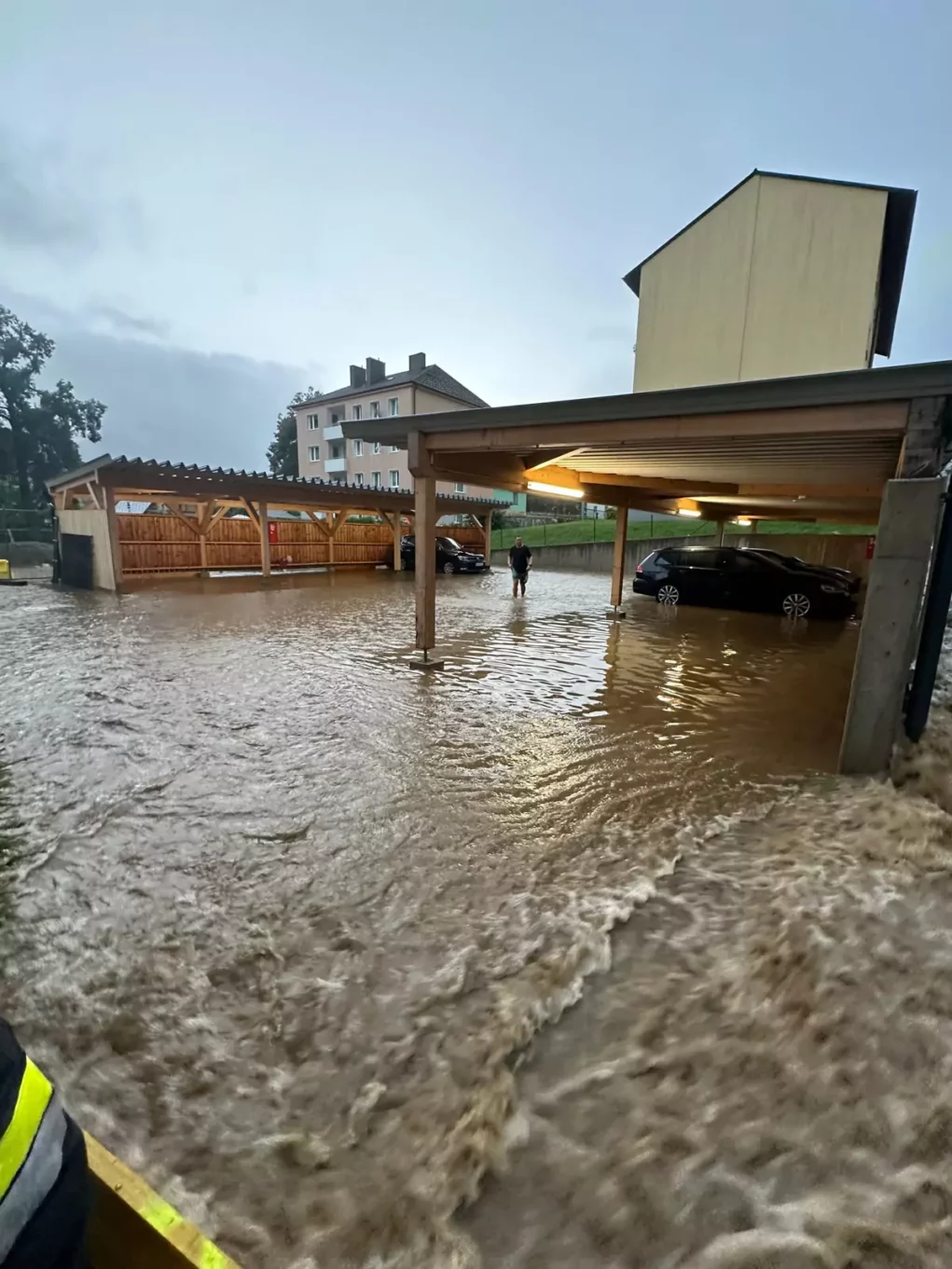 Zivilschutzwarnung in Mautern
