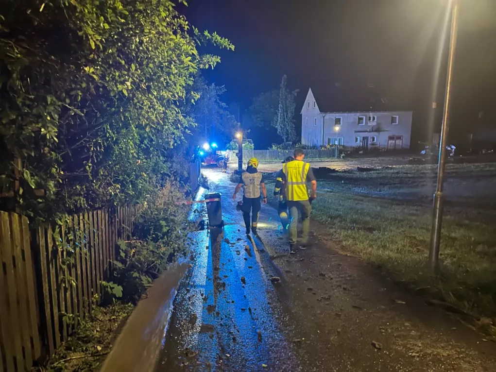 Zivilschutzwarnung in Mautern