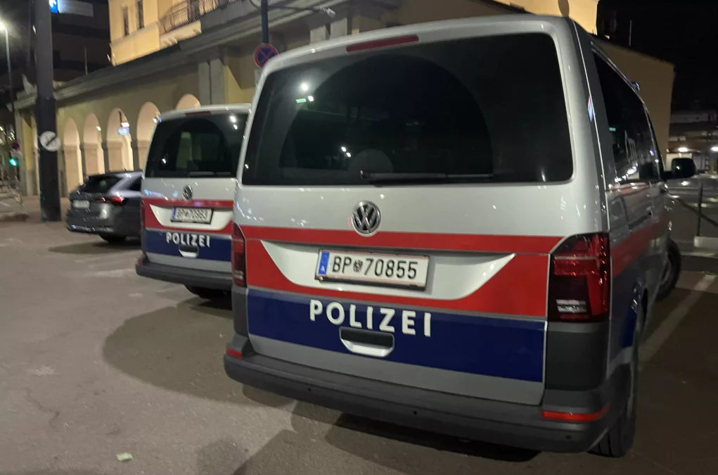 Das Foto zeigt Polizei in Innsbruck