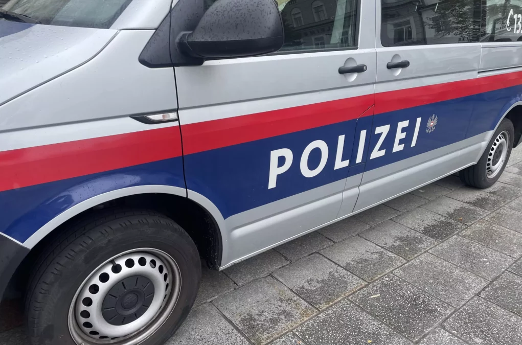 Foto auf 5min.at zeigt ein Polizeiauto
