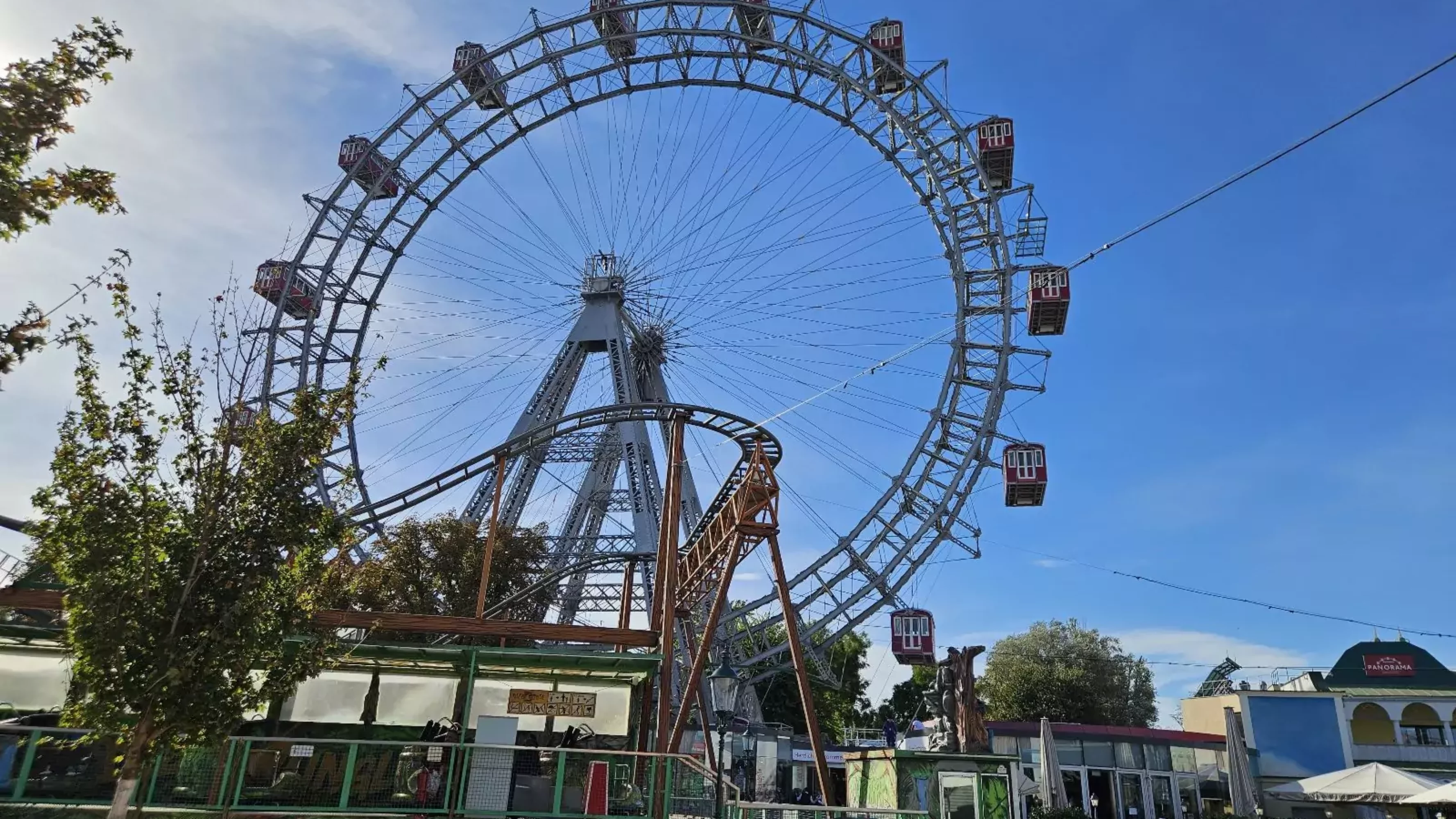 Ein Bild auf 5min.at zeigt das Riesenrad in Wien.