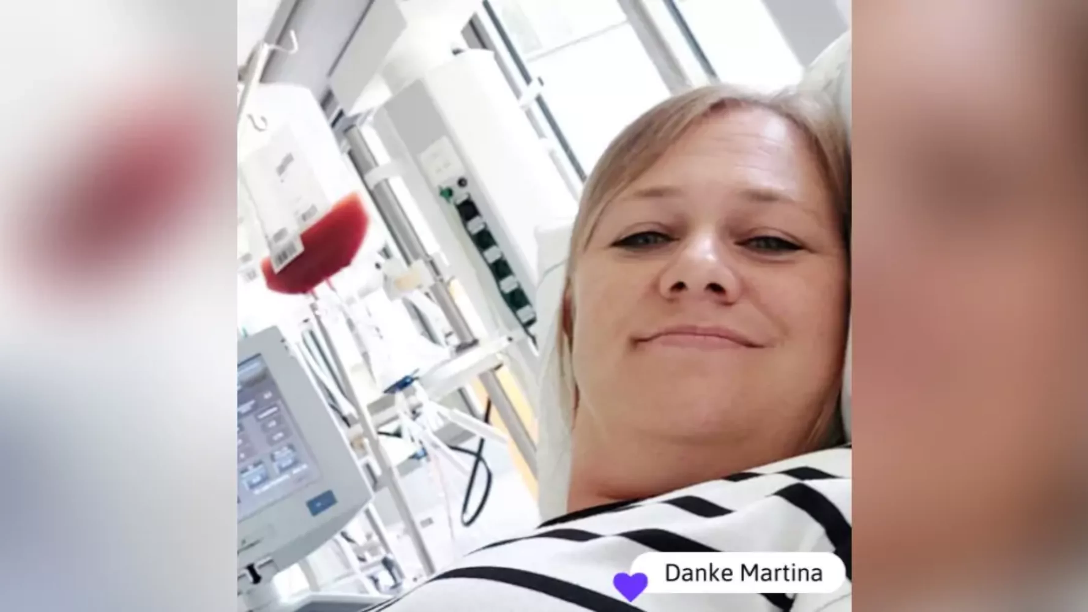 Foto auf 5min.at zeigt Geben für Leben Spenderin Martina