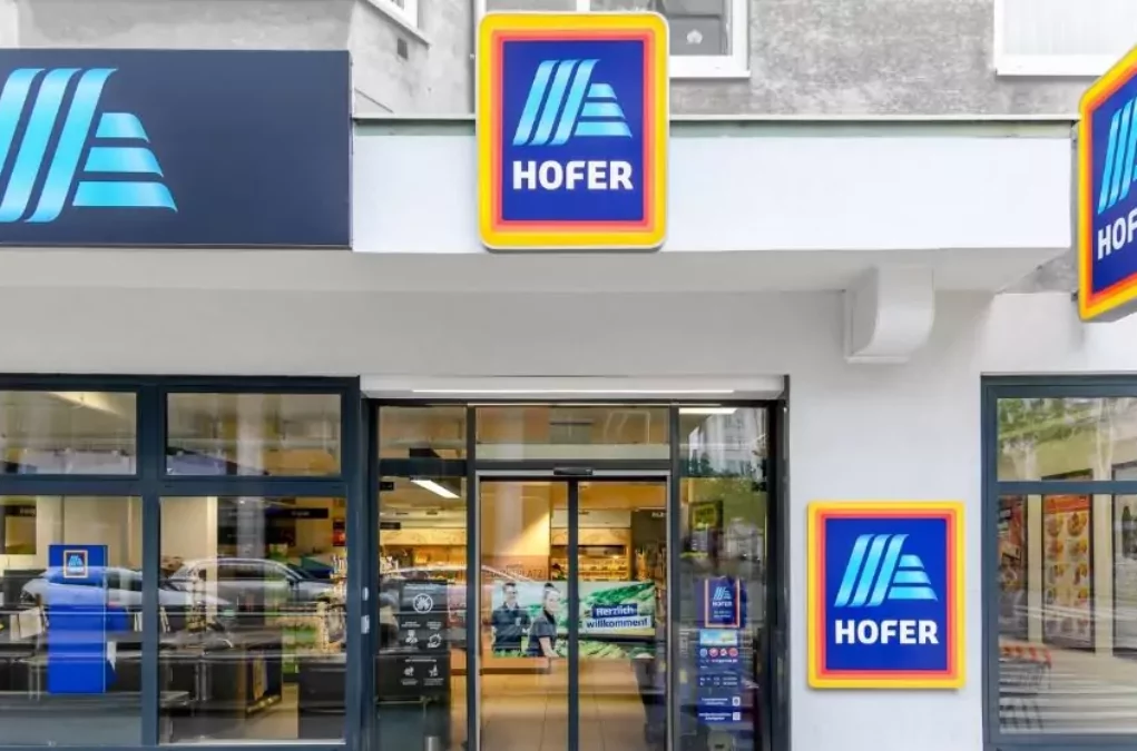 Foto in Beitrag von 5min.at: Zu sehen ist eine Hofer-Filiale von außen.