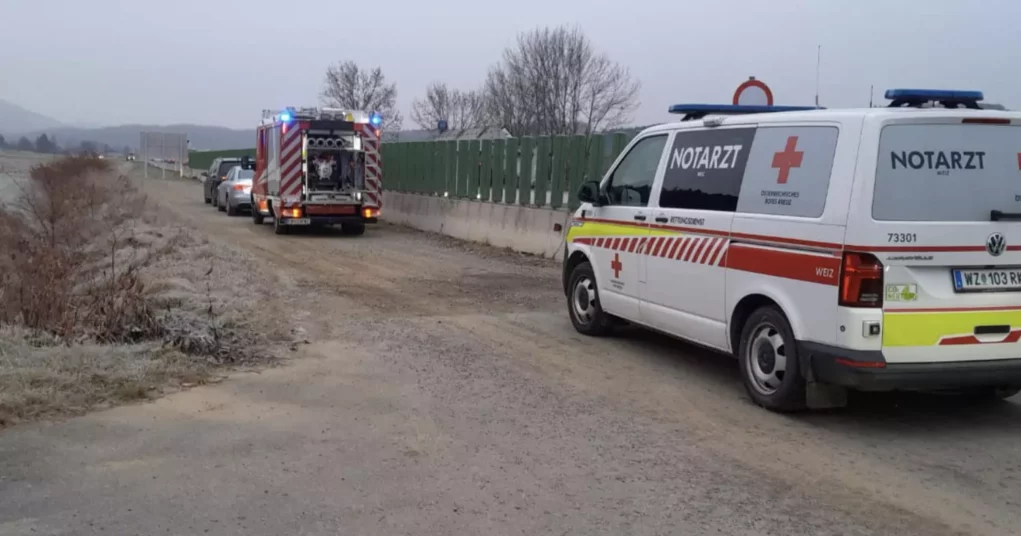 Foto auf 5min.at zeigt einen Autounfall