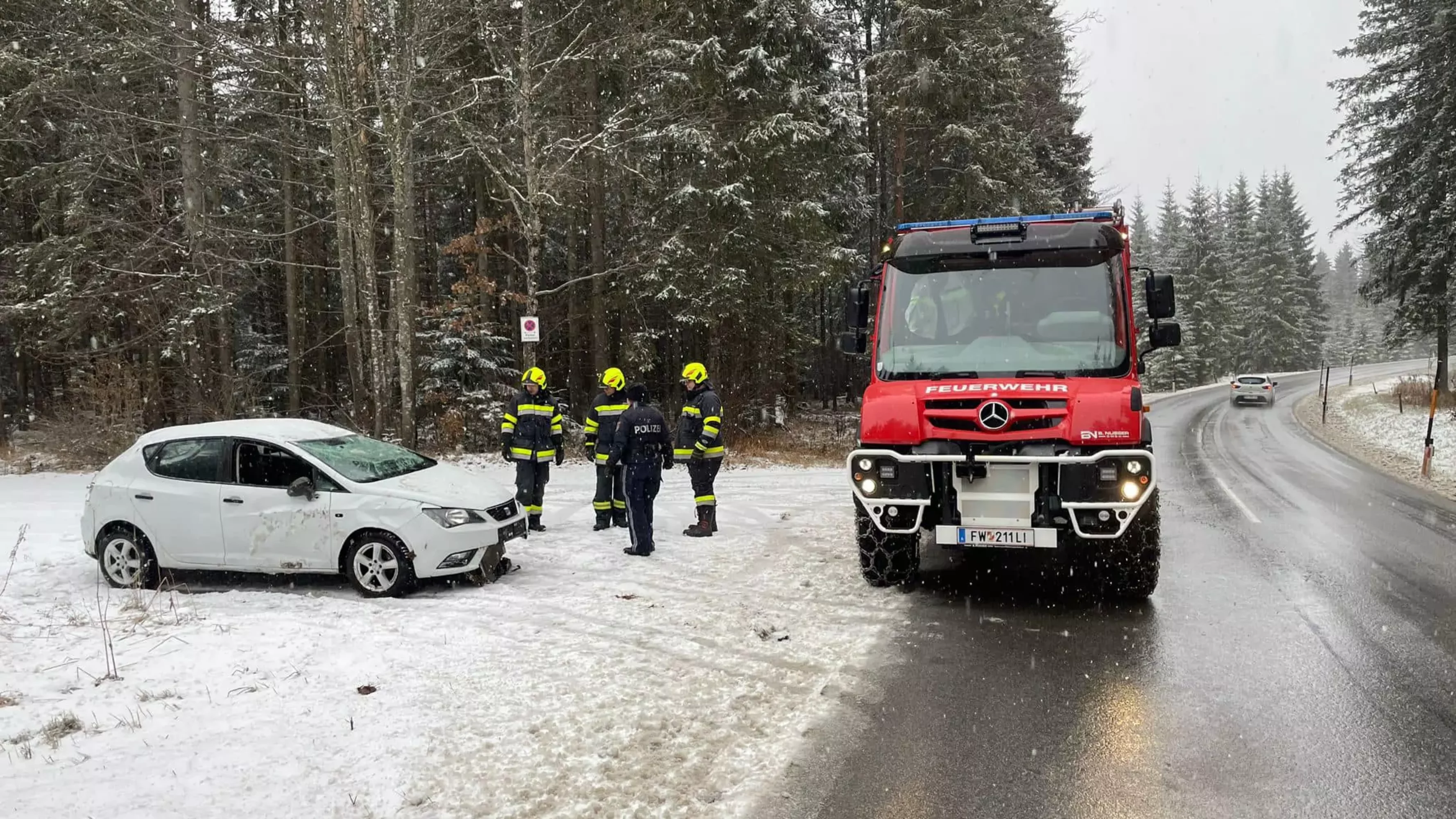Foto auf 5min.at zeigt einen Feuerwehreinsatz