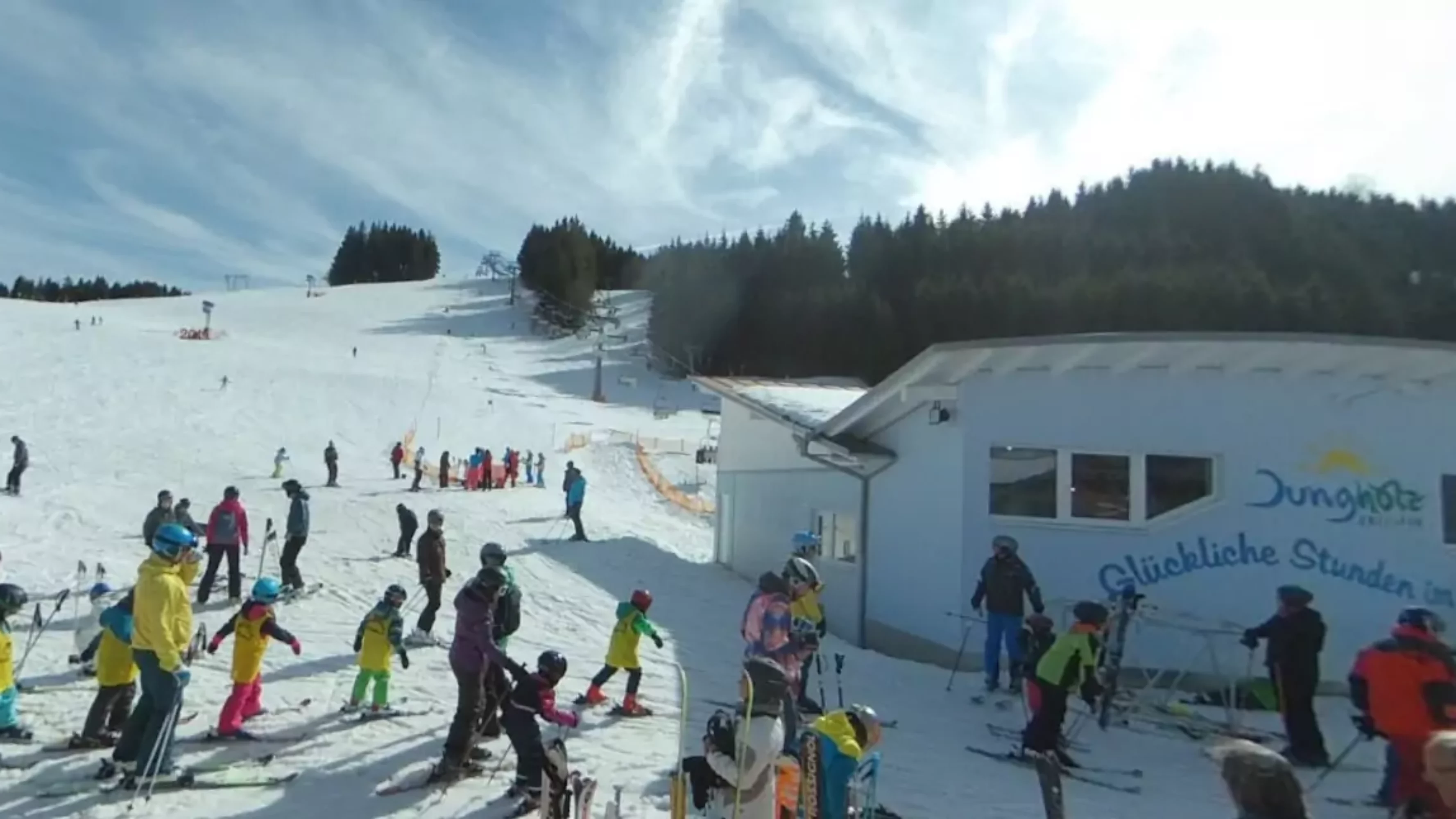 Das Bild auf 5min.at zeigt das Skigebiet Jungholz in Tirol.