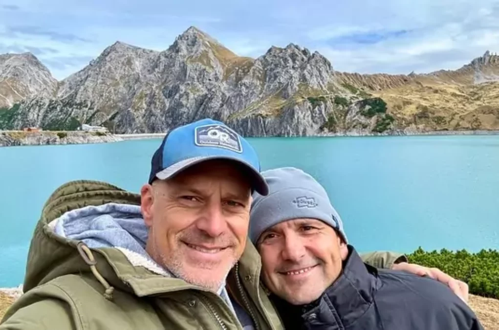 Das Bild auf 5min.at zeigt Danny und Christian.