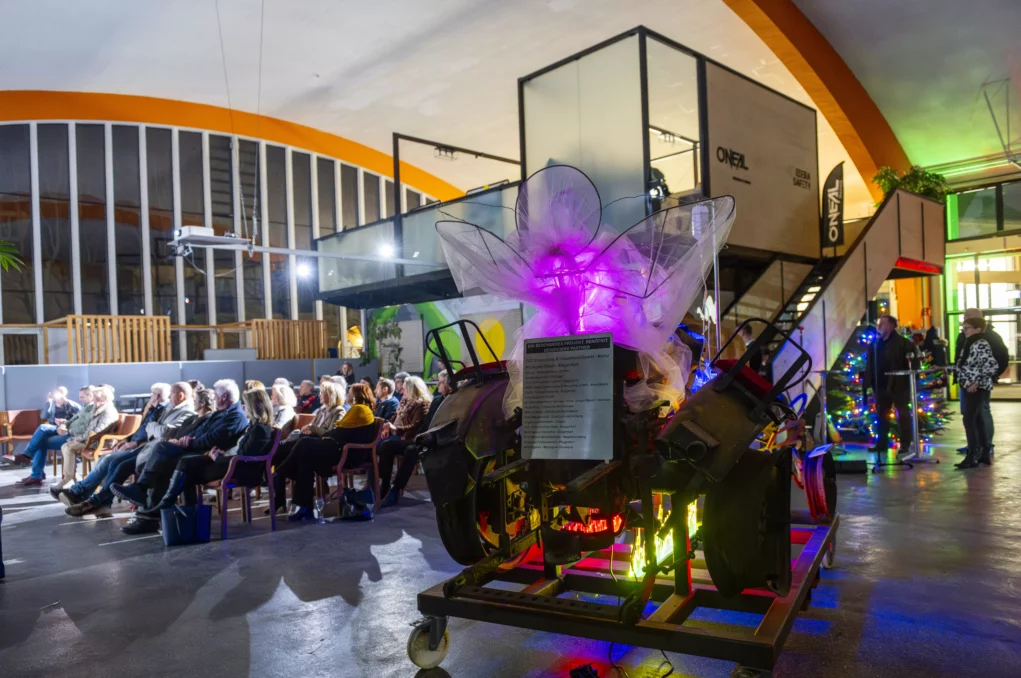 Auf dem Bild von www.5min.at sieht man das Kunstwerk.