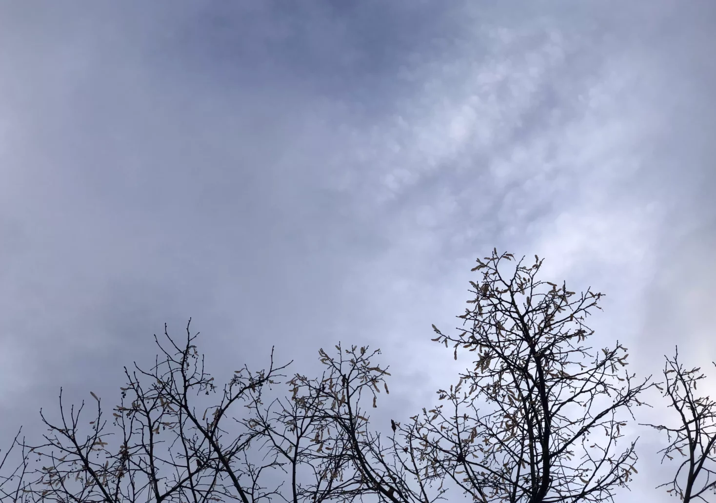 Ein Bild auf 5min.at zeigt den bewölkten Himmel.