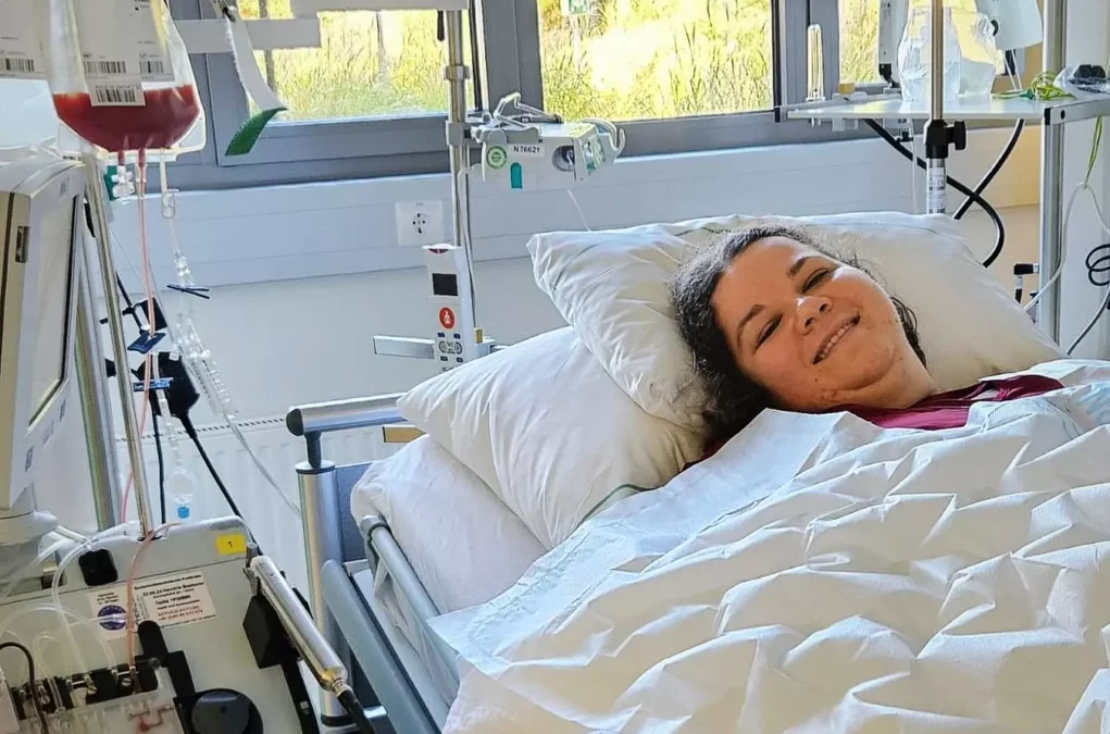 Bild auf 5min.at zeigt eine Geben für Leben Spenderin