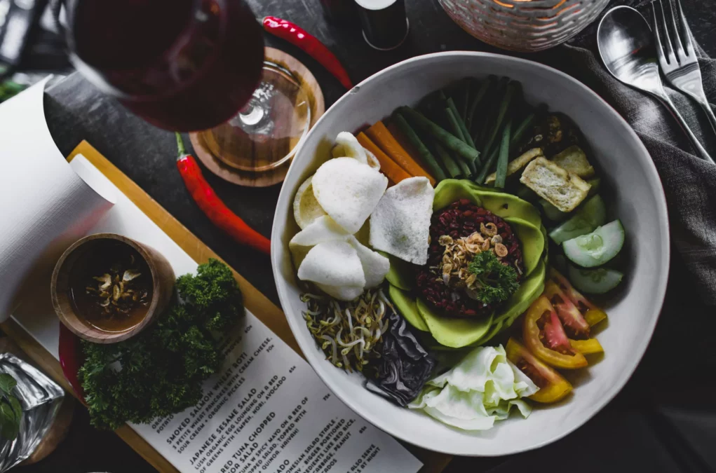 Symbolfoto auf 5min.at zeigt ein veganes Essen