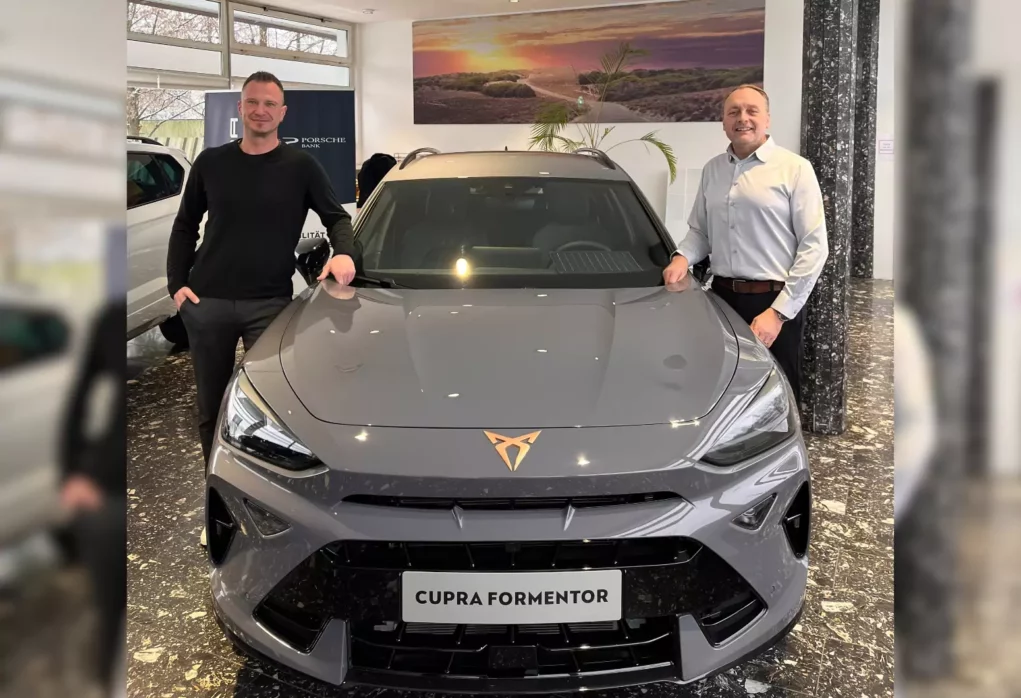 Bild auf 5min.at zeigt ein Werbefoto von Eisner Auto