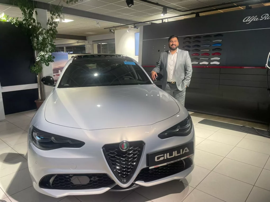 Bild auf 5min.at zeigt ein Werbefoto von Eisner Auto