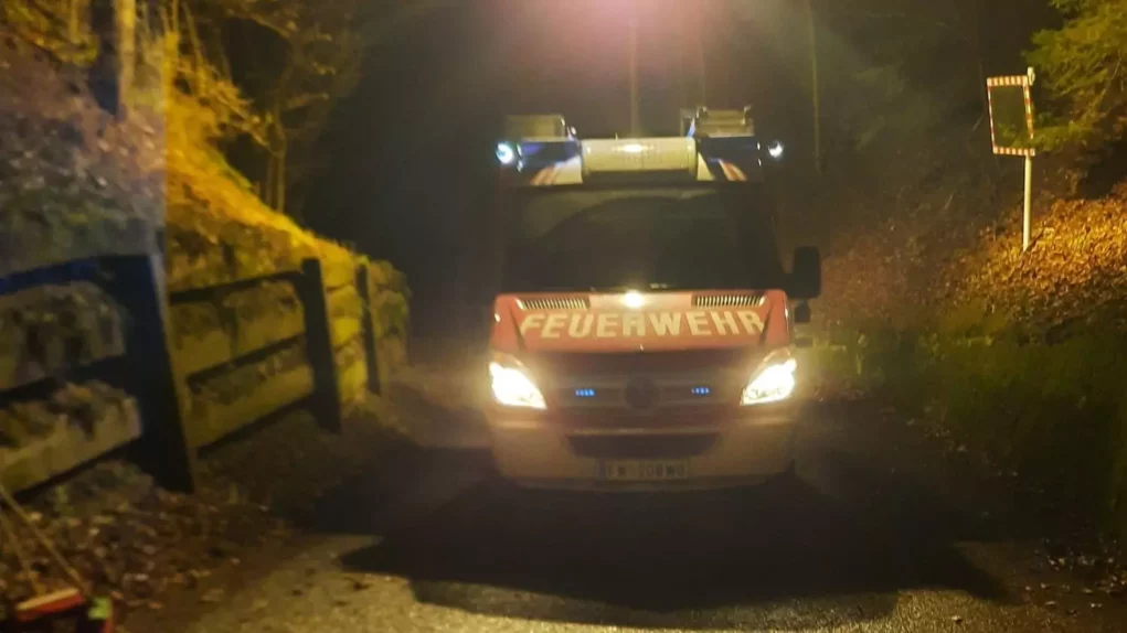 Ein Bild auf 5min.at zeigt den Einsatz der Freiwilligen Feuerwehr St. Paul im Lavanttal.