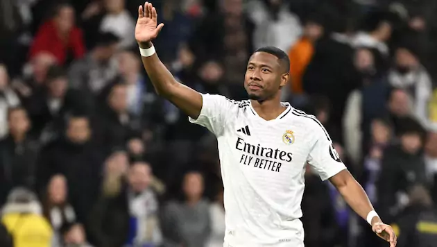 Ein Bild auf 5min.at zeigt David Alaba.