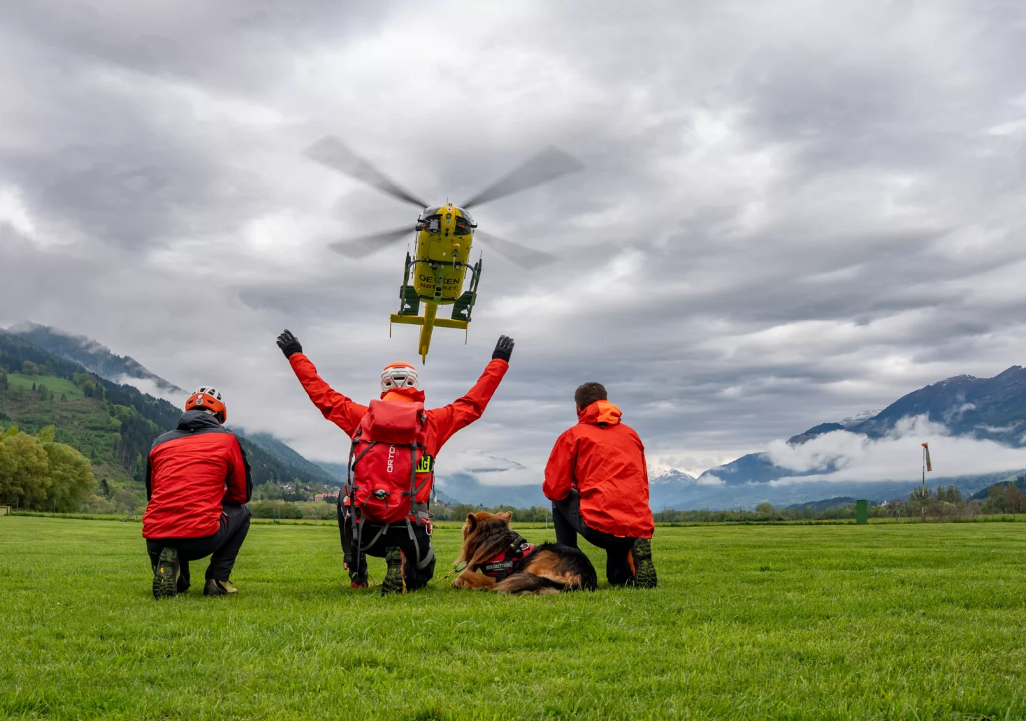 Bild auf 5min.at zeigt eine Übung im Bezirk Spittal