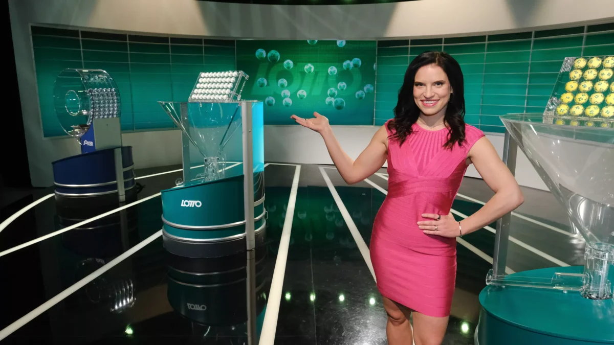 Bild auf 5min.at zeigt Conny Kreuter beim Lotto.