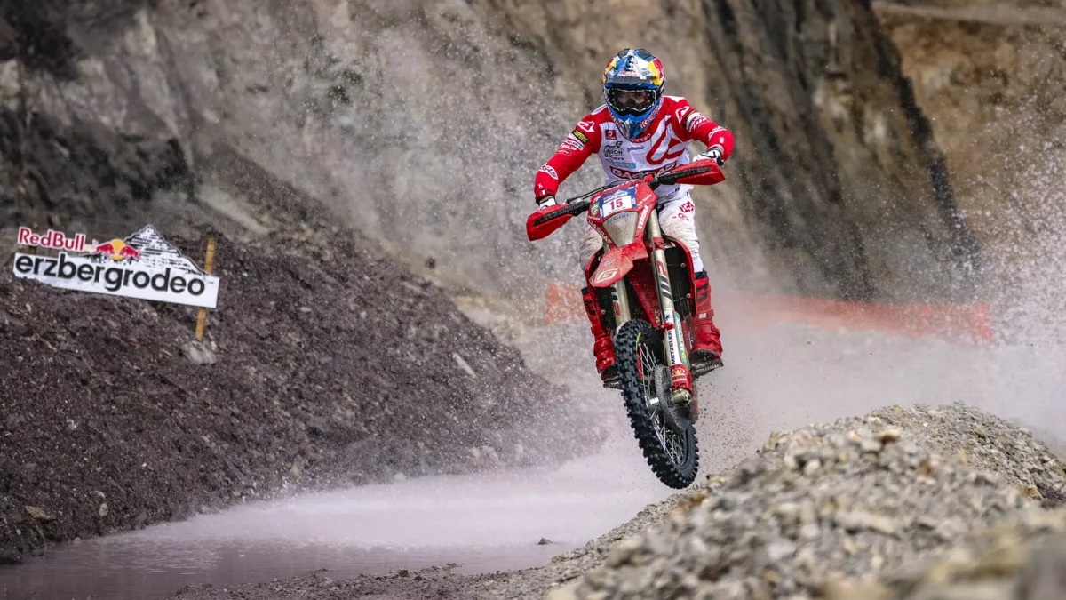 Das Bild auf 5min.at zeigt das Erzbergrodeo in Leoben.