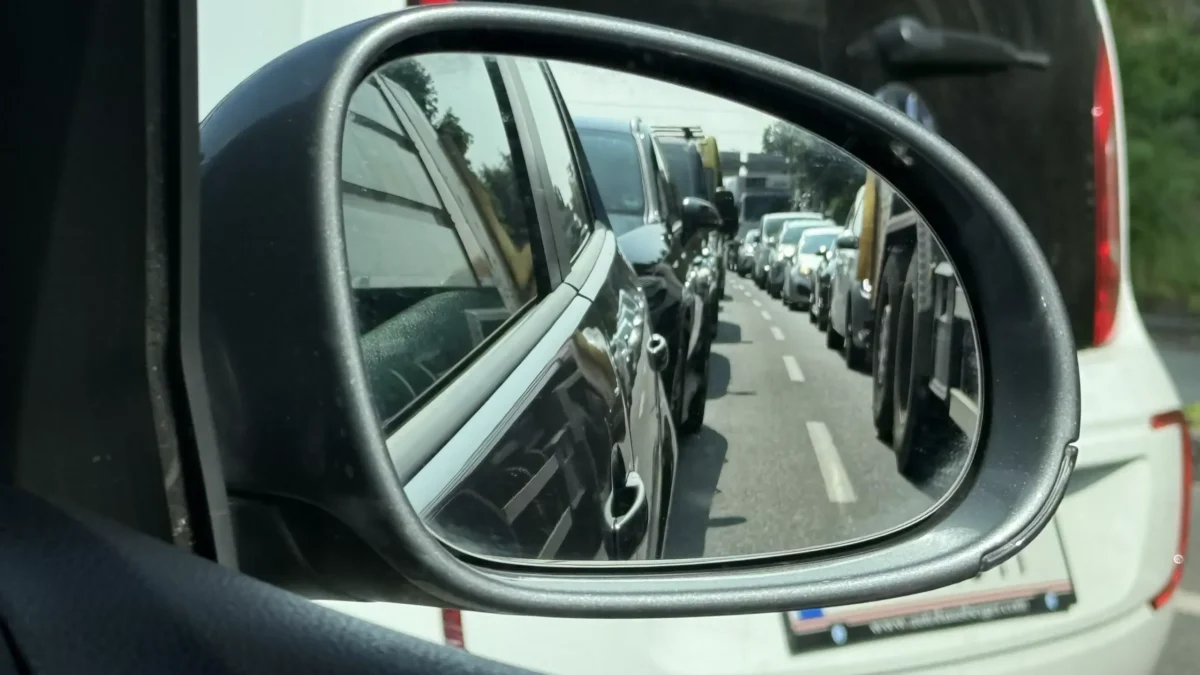 Das Bild auf 5min.at zeigt einen Stau.