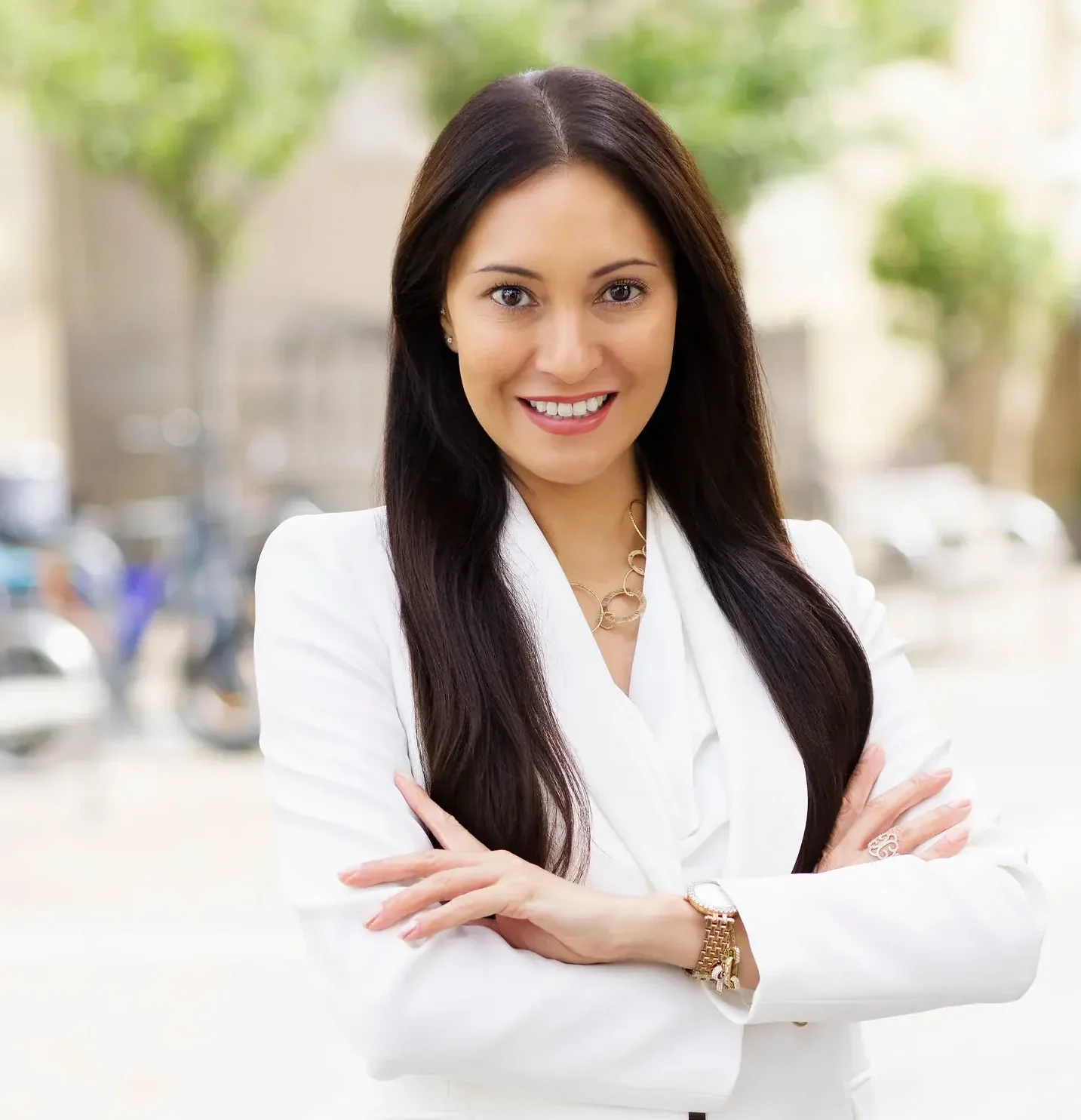 Das Foto auf www.5min.at zeigt die Mitarbeiterin Yvonne Schmid-Berger von 5min.at