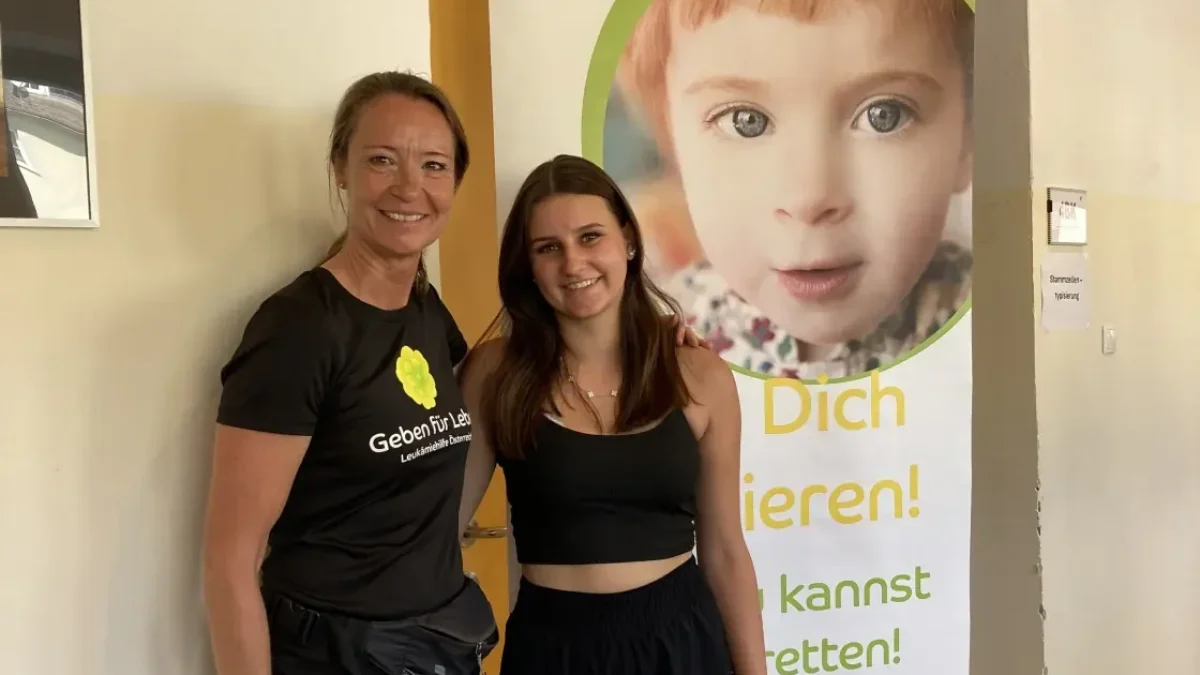 Julia Neugebauer (GfL) und Joana Jance (B3 Bruck a.d.Mur)